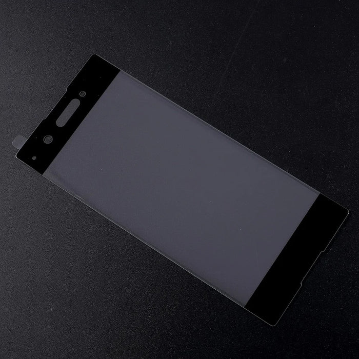 Full Coverage Tempered Glass Screen Protector for Sony Xperia XA1 - Black - 3