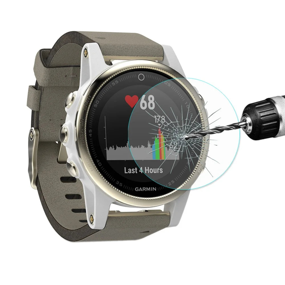 HAT PRINCE 0.2mm 9H 2.15D Tempered Glass Screen Protector for Garmin Fenix 5S - 1