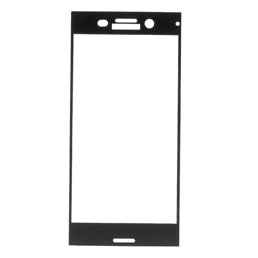 For Sony Xperia XZ Premium Full Size Tempered Glass Screen Protector - Black - 2