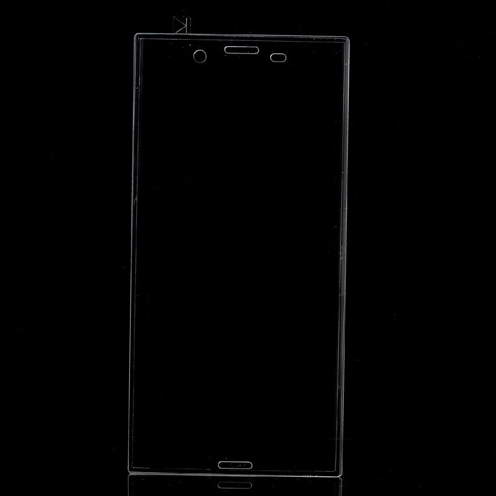 Full Coverage Arc Edge Tempered Glass Screen Protector for Sony Xperia XZ / XZs - Transparent - 1