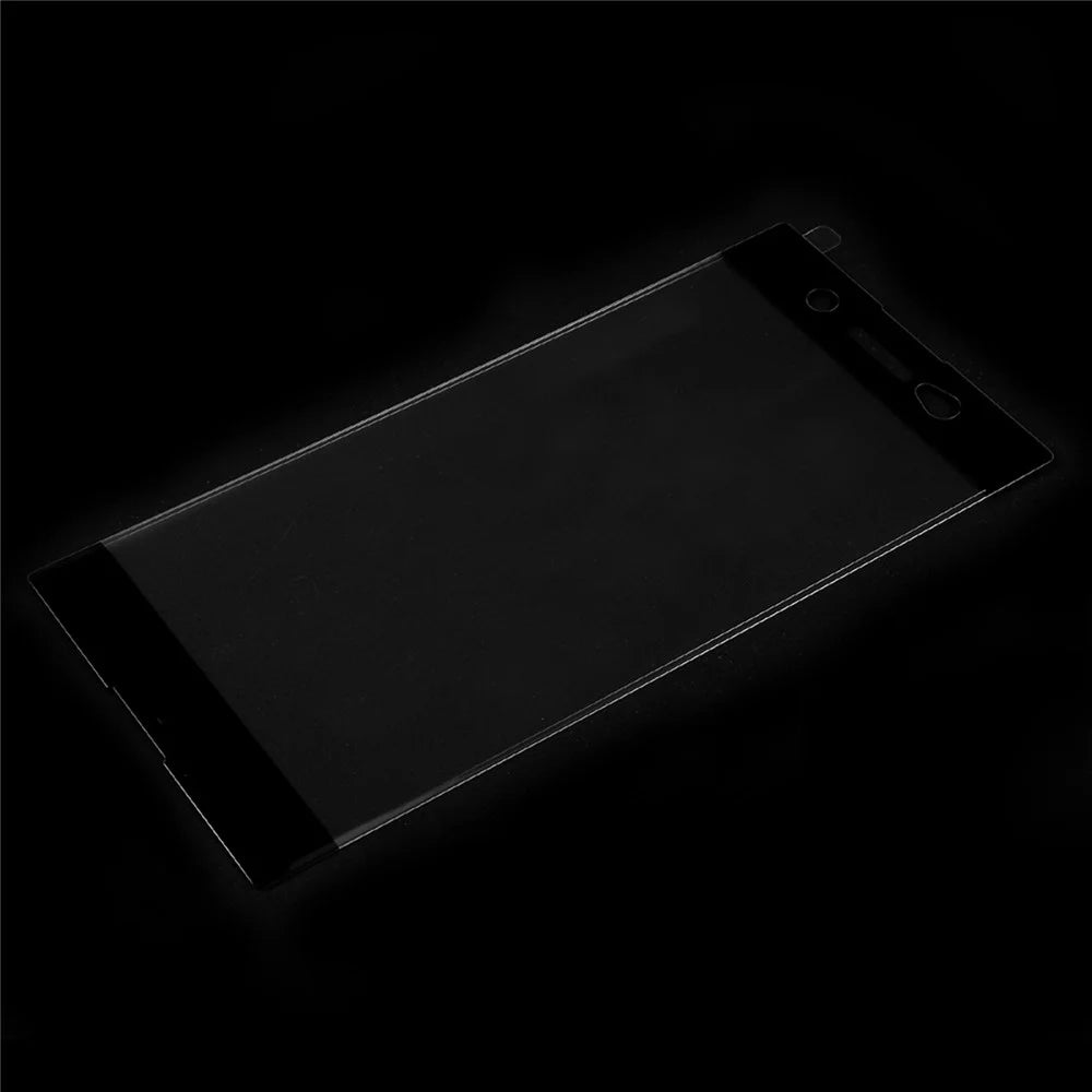 Full Size Tempered Glass Screen Film for Sony Xperia XA1 Ultra - Black - 1