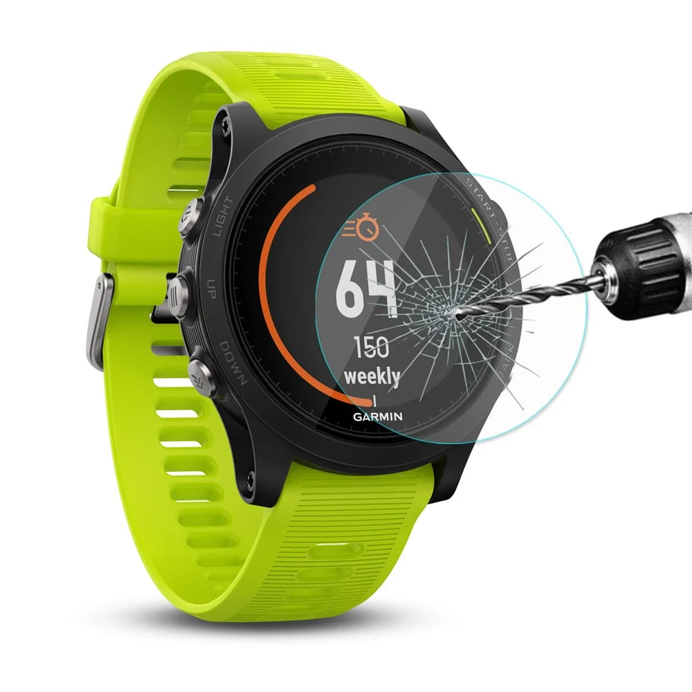 HAT PRINCE Tempered Glass Screen Protector for Garmin Forerunner 935 0.2mm 9H 2.15D Arc Edge - 1