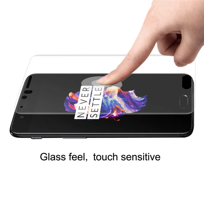 HAT PRINCE Hydrogel Film 0.1mm 3D Full Covered Soft Screen Protector for OnePlus 5 - 6