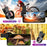 APEXEL 0.45x Universal Super Wide Angle 12.5x Macro SLR Effect External Camera Phone Lens - 5