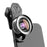 APEXEL APL-HB2IN1WM Phone Lens 2 in 1 Clip-on 10X Macro Lens + 120° Wide Angle Lens Kit - 2