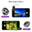 APEXEL APL-HB2IN1WM Phone Lens 2 in 1 Clip-on 10X Macro Lens + 120° Wide Angle Lens Kit - 6