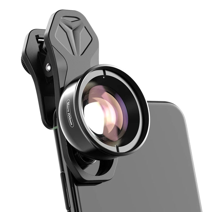 APEXEL APL-HB100MM 100mm Super Macro 4K HD CPL Star Filter Mobile Phone Camera Lens for iPhone Samsung Sony - 5
