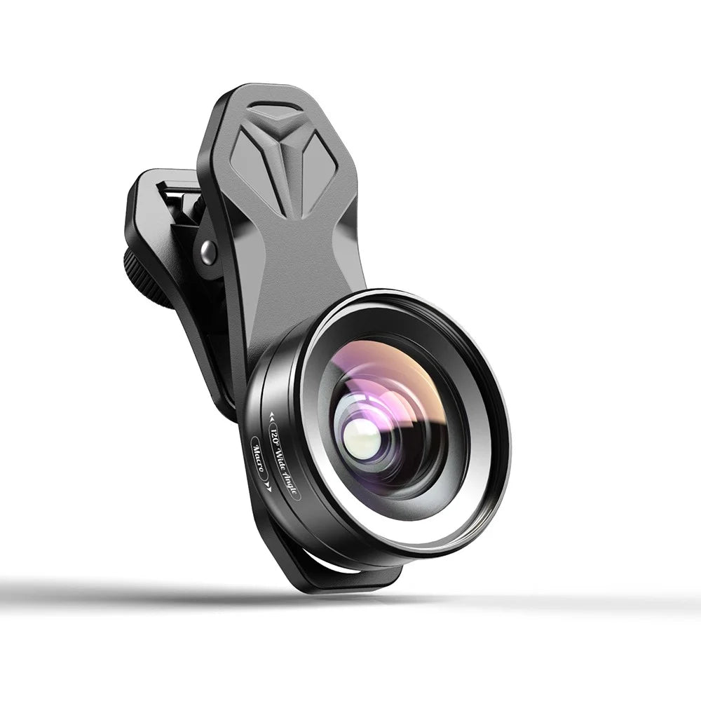 APEXEL HD Optic Camera Phone Lens 2-in-1 Wide-angle Macro Lens for Smartphones - 7