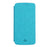 VILI DMX for OnePlus 6T Cross Texture Leather Protective Shell [Card Holder Stand] - Blue - 1