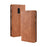 Vintage Style Leather Wallet Case for OnePlus 6T - Brown - 2