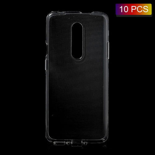10 PCS/Set Non-slip Inner Clear TPU Protective Cases for OnePlus 7 Pro - 1