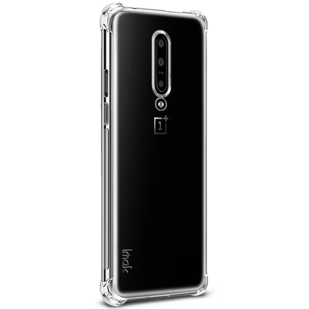 IMAK Airbag Shockproof Soft TPU Phone Case for OnePlus 7 Pro - Transparent - 4