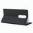 VILI DMX Cross Texture Card Holder Leather Stand Cover for OnePlus 7 Pro - Black - 5