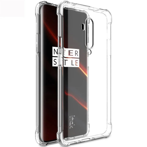 IMAK for OnePlus 7T Pro Shockproof Full Protection TPU Phone Cover - Transparent - 1