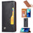Auto-absorbed PU Leather Wallet Mobile Cover for OnePlus 7T Pro - Black - 1