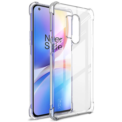 IMAK Airbag Shockproof TPU Case + Screen Film for OnePlus 8 Pro - Transparent - 1