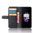 For OnePlus 5 Phone Cases Genuine Split Leather Wallet Mobile Cover Stand - Black - 5