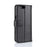 For OnePlus 5 Phone Cases Genuine Split Leather Wallet Mobile Cover Stand - Black - 7