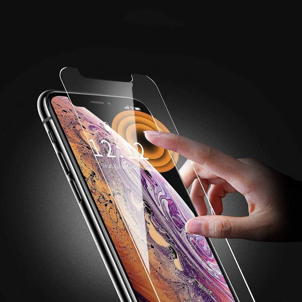 Phone Case for OnePlus Nord N100 TPU Back Shell + Tempered Glass Screen Protector - 7