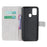 Cross Texture Pattern Printing Leather Wallet Stand Cover with Strap for 	OnePlus Nord N10 5G - Beautiful Flower - 5