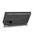DG.MING Wallet Split Leather Cover Detachable 2-in-1 PC Back Case for OnePlus 8T - Black - 6