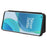 For OnePlus 9 (EU / US Version) Carbon Fiber Magnetic Suction Leather Shell with Card Holder - Black - 7
