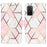Splicing Marble Pattern Stand Leather Case Cover for OnePlus 9 Pro - Style A - 3