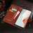 IDEWEI Crazy Horse Texture Wallet Stand Design Folio Flip Leather Mobile Casing for OnePlus Nord N100 - Black - 5