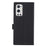 VILI DMK Series Double Magnetic Clasp Cross Texture Leather Wallet Stand Cover Case for OnePlus 9 Pro - Black - 7