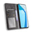 Magnetic Vintage Style Wallet Stand Phone Case Cover for OnePlus 9R - Black - 5