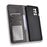 Magnetic Vintage Style Wallet Stand Phone Case Cover for OnePlus 9R - Black - 6