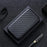 For OnePlus Nord CE 5G Carbon Fiber Texture Automatic Absorption Leather Case with Card Holder and Ring Strap - Black - 6