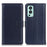 Wallet Design Magnetic Clasp Mobile Phone Leather Shell with Stand for OnePlus Nord 2 5G - Blue - 1