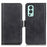 Magnetic Double Clasp Wallet Leather Stand Case Shell for OnePlus Nord 2 5G - Black - 1