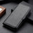 Magnetic Double Clasp Wallet Leather Stand Case Shell for OnePlus Nord 2 5G - Black - 7
