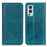 Litchi Texture Magnet Absorption Split Leather Case for OnePlus Nord 2 5G - Green - 1