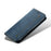 Full Coverage Jeans Cloth Texture PU Leather Wallet Stand Case for OnePlus Nord 2 5G - Blue - 6