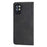 For OnePlus 8T Auto-absorbed TPU+PU Leather Wallet Phone Shell Supporting Stand Phone Case - Black - 3