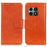 Nappa Texture Drop-proof Protection Split Leather Cover + TPU Phone Stand Case Wallet Cover for OnePlus 10 Pro 5G - Orange - 1