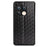 PU Leather Cover + Inner TPU Phone Case 3D Rhombus Pattern Shockproof Protector with Stand Wallet for OnePlus 10 Pro 5G - Black - 3