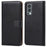 Dual-Sided Magnetic Clasp Split Leather Wallet Stand Function Phone Case Protective Cover for OnePlus Nord 2 5G - 1