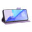 For OnePlus 9 (EU / US Version) Leather+TPU Dual-layer Defense Side Magnetic Clasps Hardware Design Flip Phone Case with Wallet Stand - Purple - 5