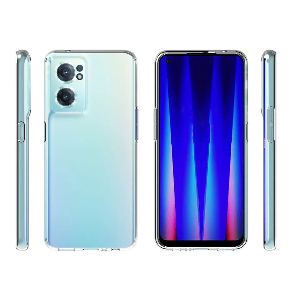 10Pcs/Pack Inner Anti-watermark TPU Case for OnePlus Nord CE 2 5G, Crystal Clear Anti-scratch Mobile Phone Cover - 3