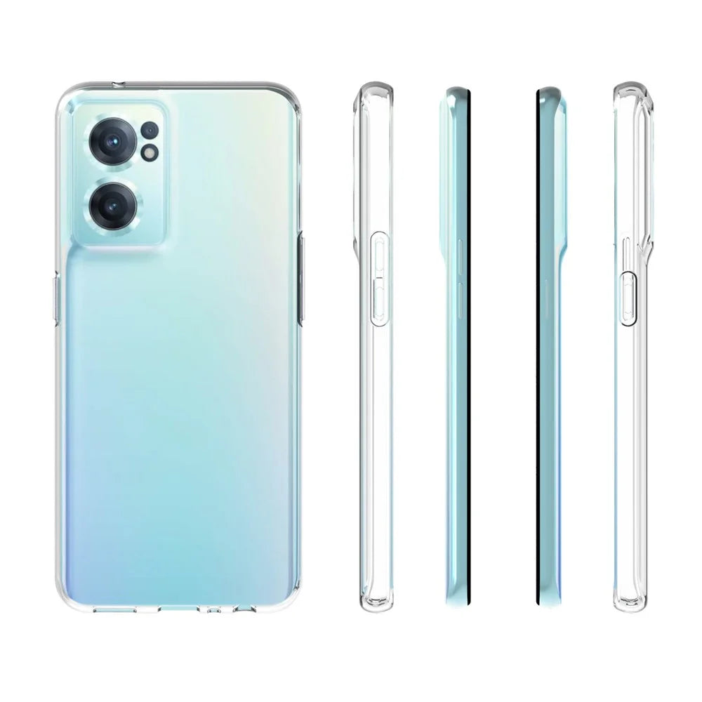 10Pcs/Pack Inner Anti-watermark TPU Case for OnePlus Nord CE 2 5G, Crystal Clear Anti-scratch Mobile Phone Cover - 7
