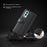 For OnePlus Nord 2 5G Split Leather Genuine Leather Shockproof Wallet Case Mobile Phone Stand Cover - Black - 7