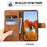 TTUDRCH 004 for OnePlus 8 Pro Splicing Design Skin-touch Feeling Phone Wallet Stand Case RFID Blocking PU Leather Protective Cover - Brown - 3