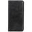 Auto-Absorbed Split Leather Phone Protective Cover for OnePlus Nord 2T 5G, Wallet Stand Design Phone Shell - Black - 6