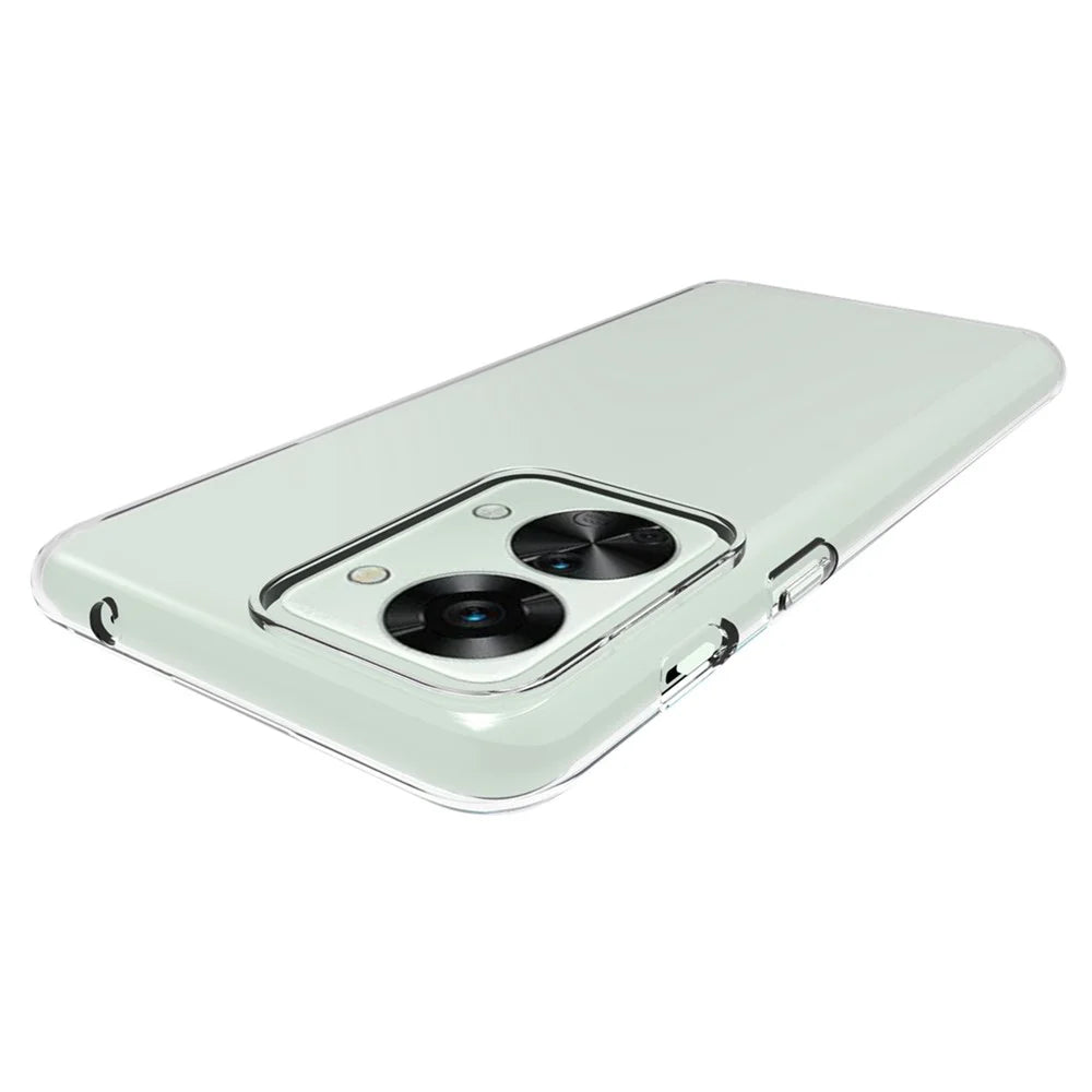 10Pcs/Pack For OnePlus Nord 2T 5G Anti-dust Phone Case Precise Cutouts Clear TPU Inner Watermark-Free Phone Cover - 4