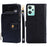 Zipper Pocket Phone Case for OnePlus Nord CE 2 Lite 5G, PU Leather Foldable Stand Cell Phone Cover with Wallet - Black - 1