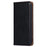 For OnePlus Nord CE 2 Lite 5G Shockproof Phone Case Stand Wallet PU Leather Magnetic Absorption Protective Cover - Black - 5